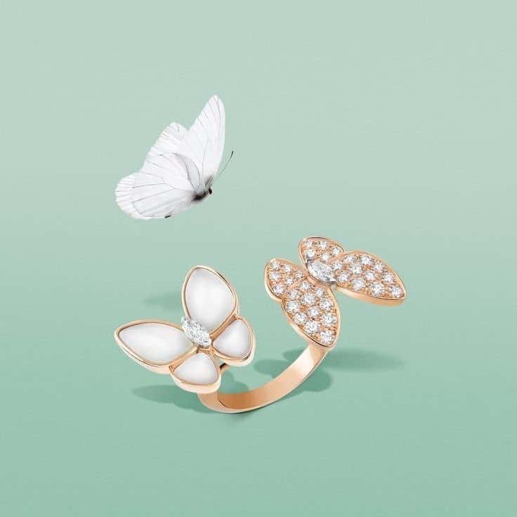ELUX - BAGUE PAPILLON